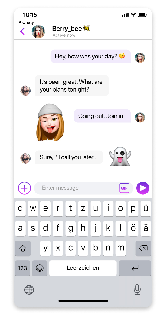 Chaty Chat Screen